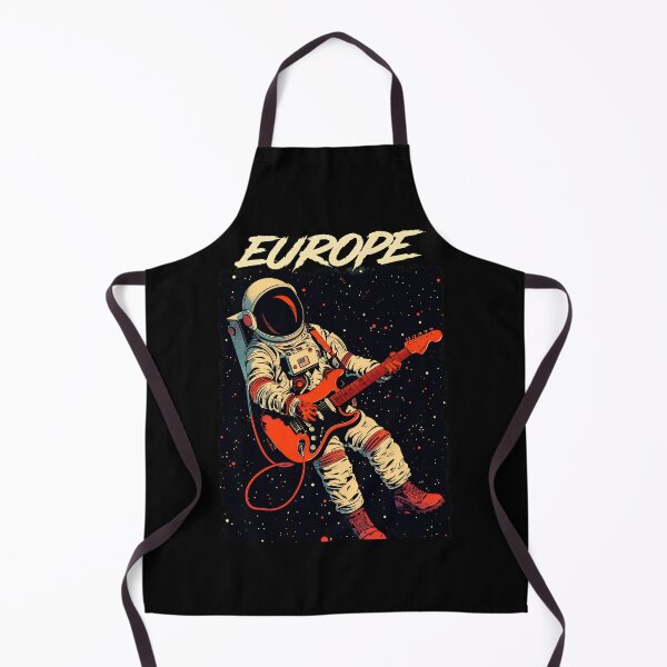 Item preview, Astronaut Playing Guitar 'EUROPE' Rock Space-44 designed and sold by ChevalierIzyy.