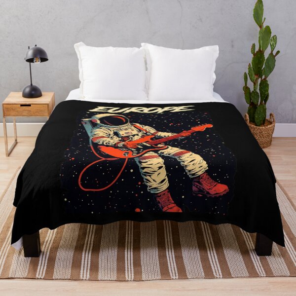 Item preview, Astronaut Playing Guitar 'EUROPE' Rock Space-44 designed and sold by ChevalierIzyy.