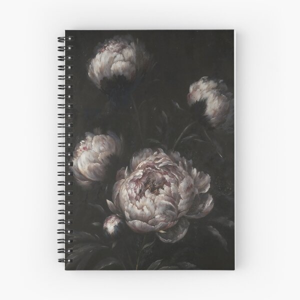 Item preview, Gothic White Peonies in Darkness designed and sold by DarkHolyQueen.
