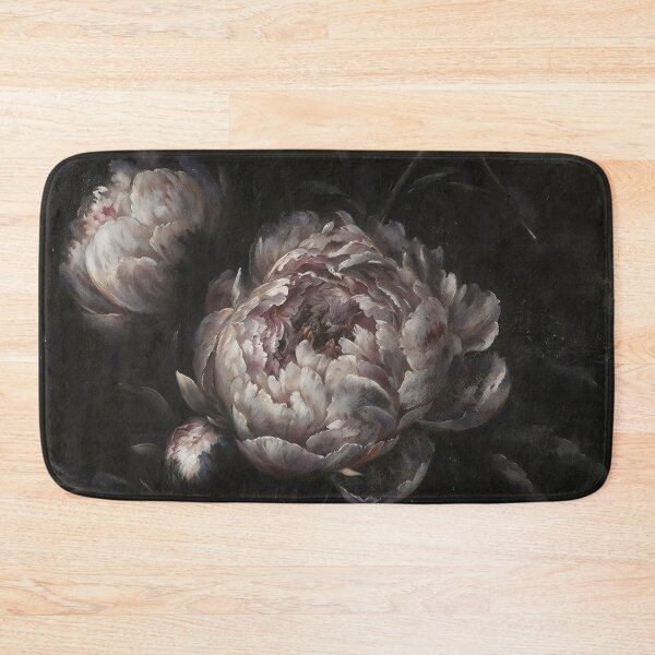 Item preview, Gothic White Peonies in Darkness designed and sold by DarkHolyQueen.