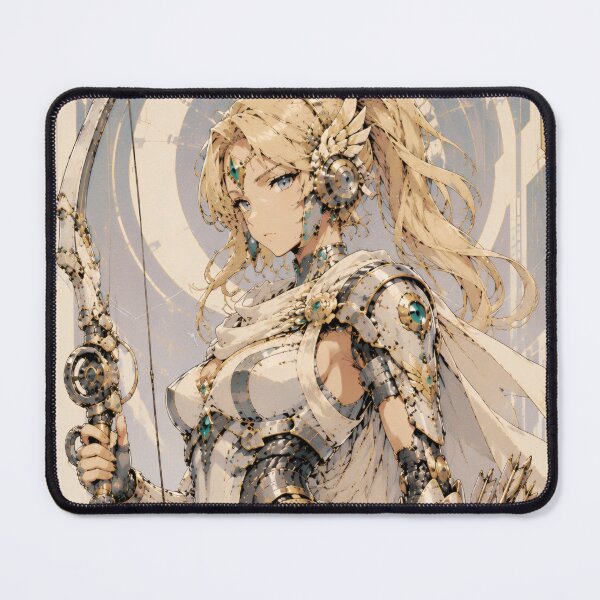 Item preview, Cyberpunk Artemis – Greek Goddess of the Hunt designed and sold by Apocalyptic Art Studio.