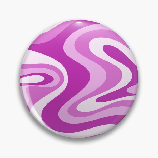 Item preview, Liquid Swirl Retro Abstract in purple tones, Cream, and White designed and sold by Differenceee.