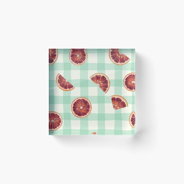 Item preview, slice blood orange pattern designed and sold by tampansgang.