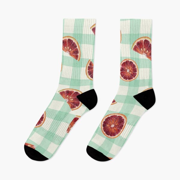Item preview, slice blood orange pattern designed and sold by tampansgang.