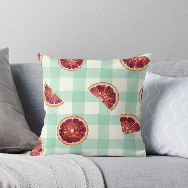 Item preview, slice blood orange pattern designed and sold by tampansgang.