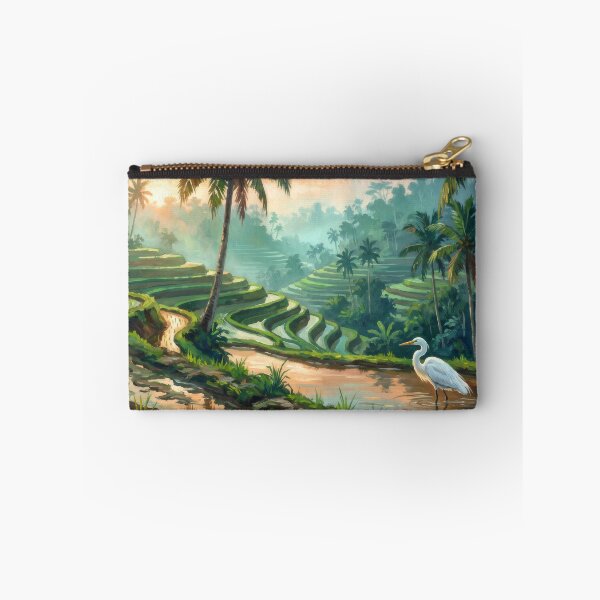 Item preview, Tegalalang Bali Rice Terraces Morning designed and sold by RedPeaStudio.