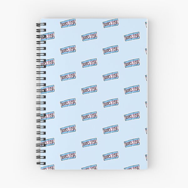 Item preview, Trans Fish (blue background) designed and sold by SamuelDendro.