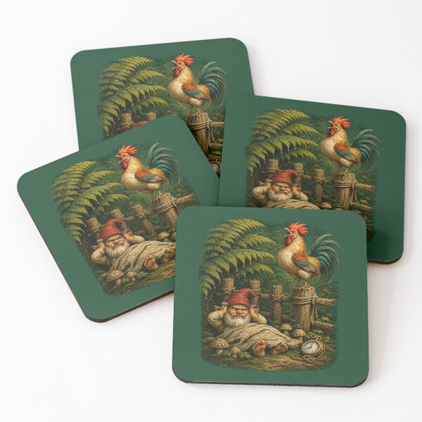 Item preview, The Loudest Neighbor in the Forest – Funny Gnome Art designed and sold by Alpine-Ink.