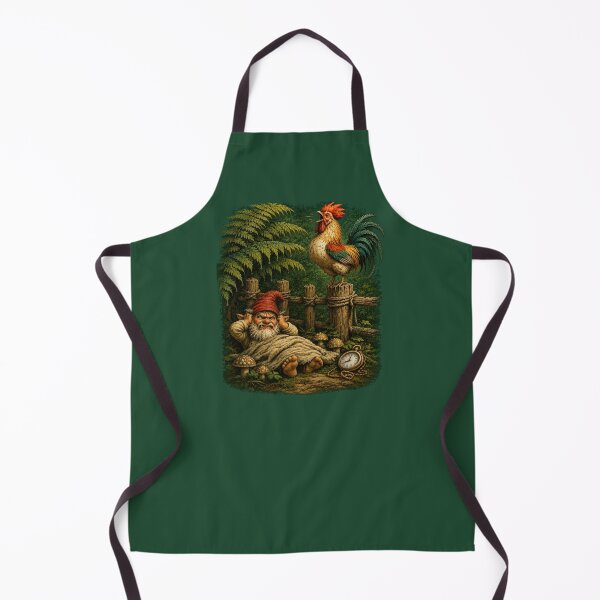 Item preview, The Loudest Neighbor in the Forest – Funny Gnome Art designed and sold by Alpine-Ink.