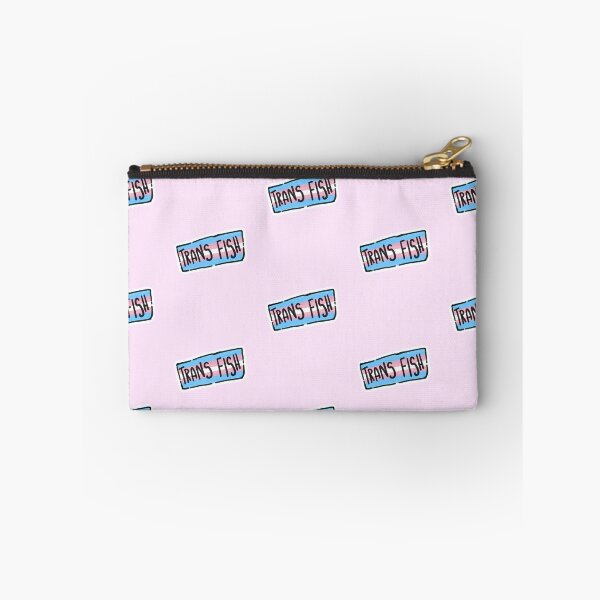 Item preview, Trans Fish (pink background) designed and sold by SamuelDendro.