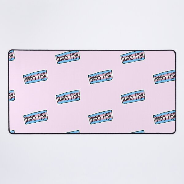 Item preview, Trans Fish (pink background) designed and sold by SamuelDendro.