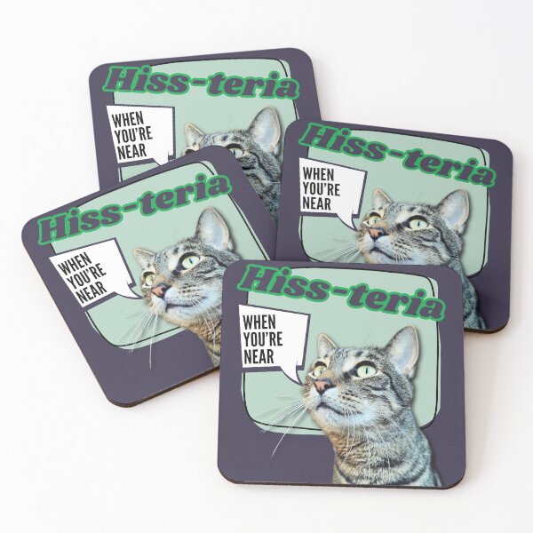 Item preview, Cat Hiss-teria When You're Near  designed and sold by pulse_retail.