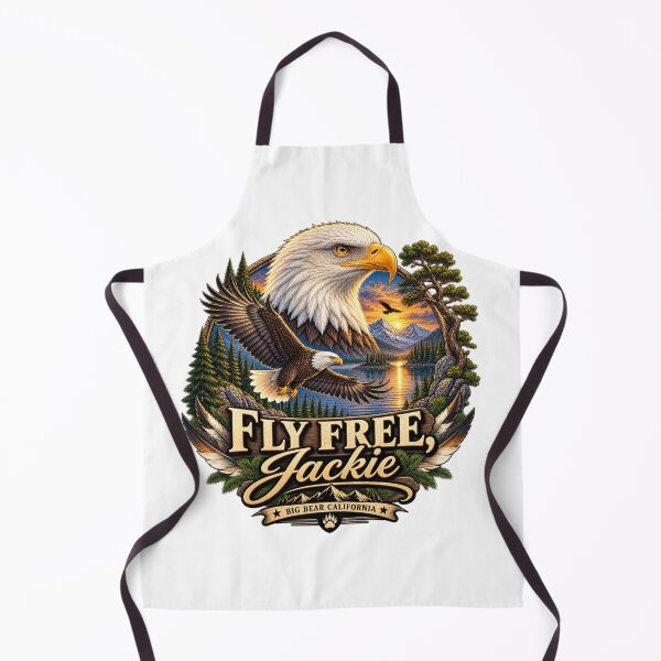 Item preview, Jackie Forever Our Queen Bald Eagle Memorial Tribute designed and sold by CirceRavens.