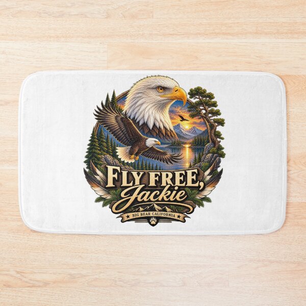 Item preview, Jackie Forever Our Queen Bald Eagle Memorial Tribute designed and sold by CirceRavens.