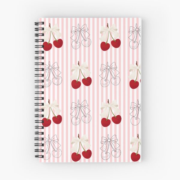 Item preview, Cute Cherry ribbon pattern designed and sold by Designova10.