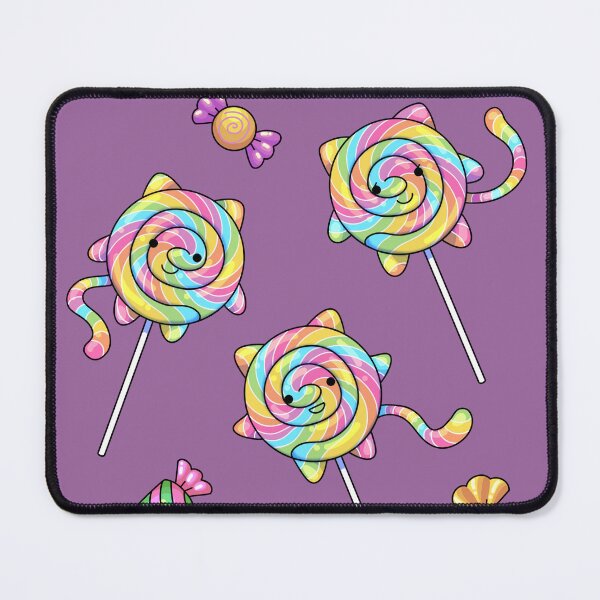 Item preview, Cute Rainbow Lollipop Cat - Kawaii Cadies designed and sold by Oh My Cute! .