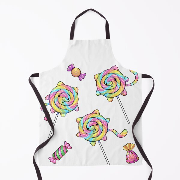 Item preview, Cute Rainbow Lollipop Cat - Kawaii Cadies designed and sold by Oh My Cute! .