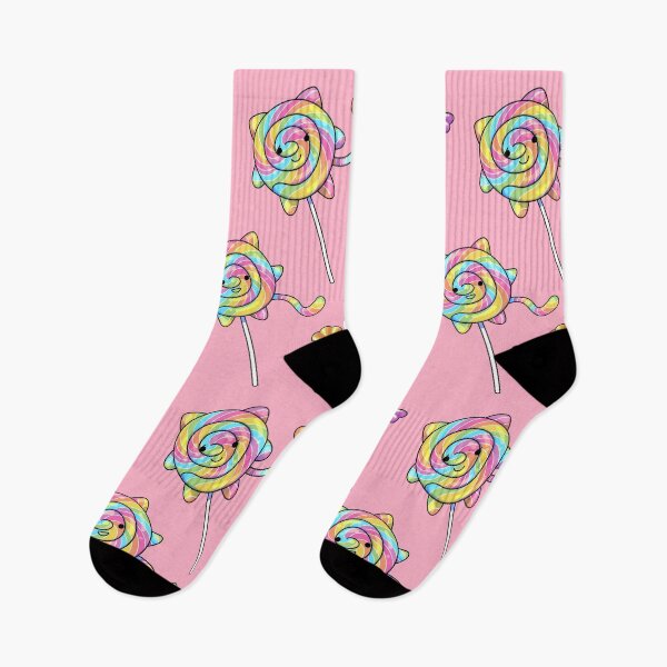 Item preview, Cute Rainbow Lollipop Cat - Kawaii Cadies designed and sold by Oh My Cute! .