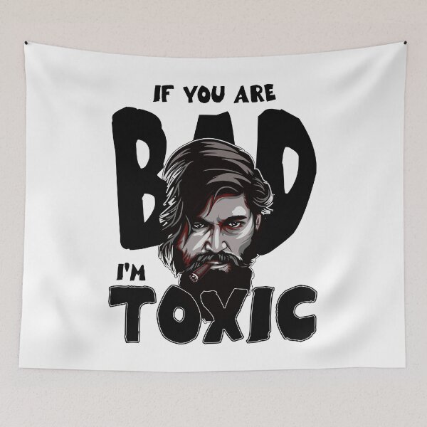 Item preview, If You Are Mad, I’m Toxic Rocky Bhai Attitude  designed and sold by America Mowa.