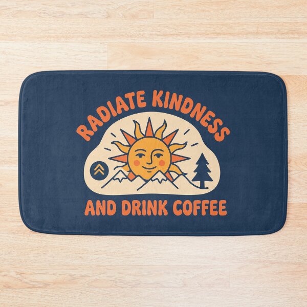 Item preview, Radiate Kindness And Drink Coffee Vintage Sun Retro designed and sold by Amir Faysal.