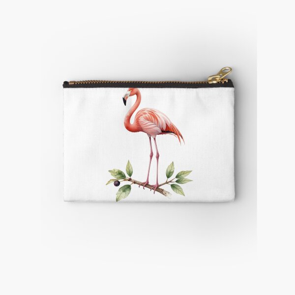 Item preview, Flamingo Watercolor Illustration | Elegant Pink Flamingo Nature Artwork designed and sold by Rood Art Studio.