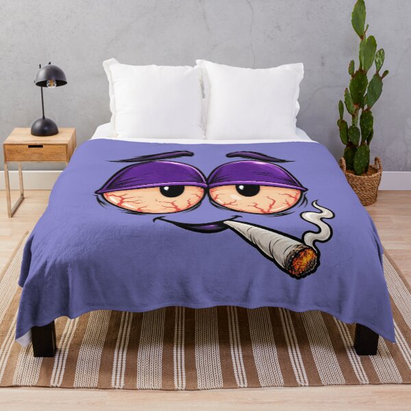 Item preview, High As Hell Stoner Eyes Joint Face designed and sold by WAUZ.
