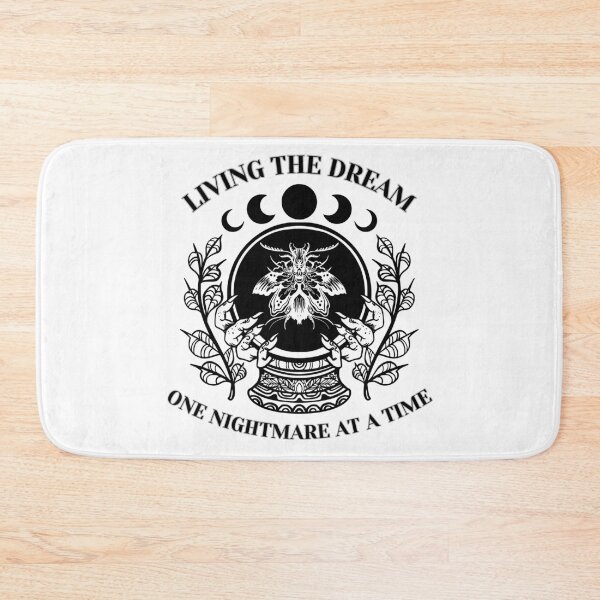 Item preview, Living the Dream, One Nightmare at a Time designed and sold by CursedButCute1.