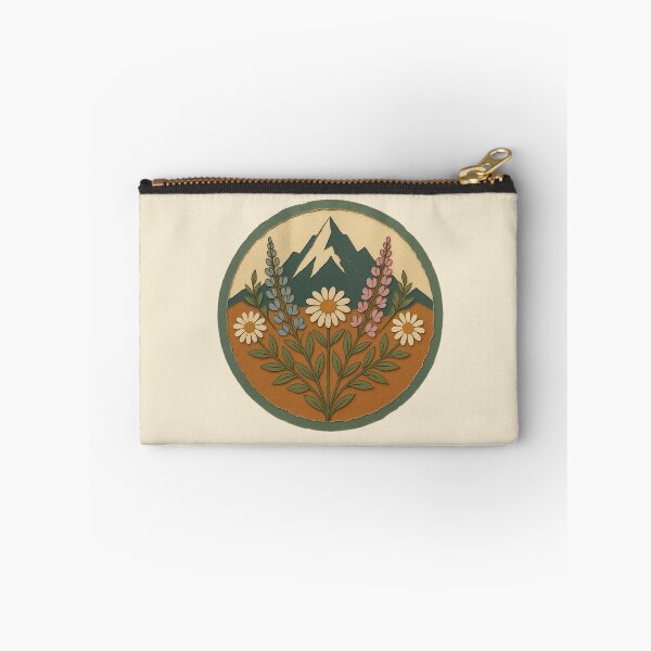 Item preview, Alpine Meadow Wildflowers and Mountain Scenery designed and sold by ITCHAWAWAA.