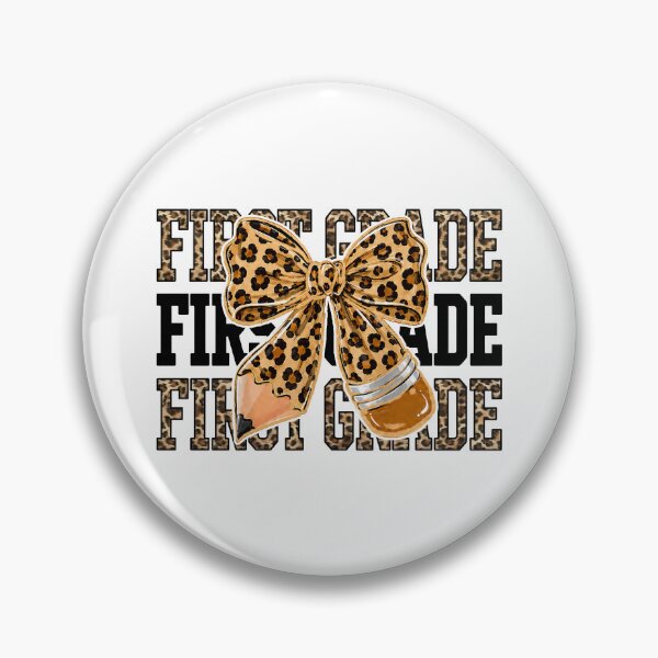 Item preview, Leopard 1st Grade Bow Floral Back to School Teachers Kids designed and sold by hemagamo.