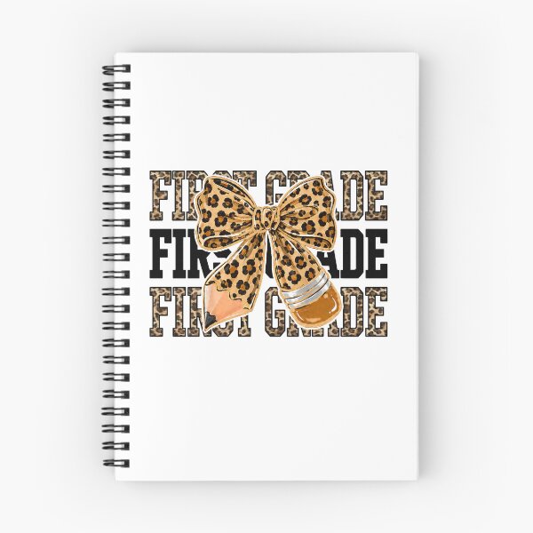 Item preview, Leopard 1st Grade Bow Floral Back to School Teachers Kids designed and sold by hemagamo.