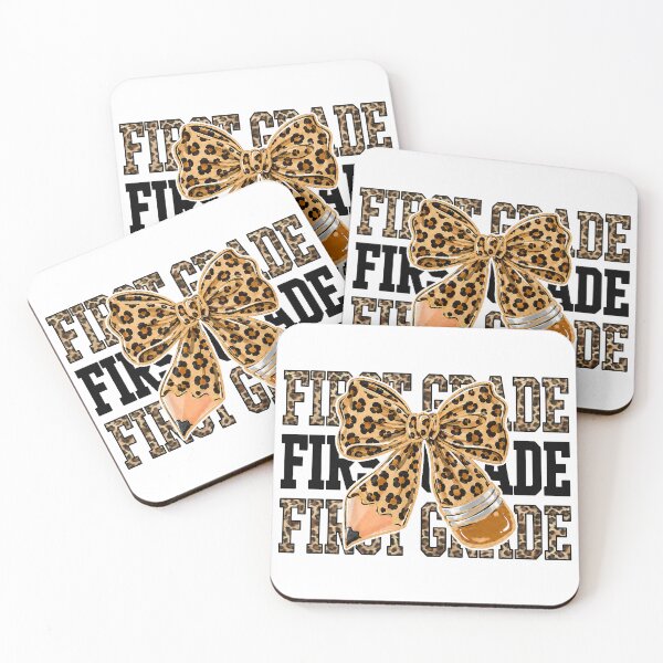 Item preview, Leopard 1st Grade Bow Floral Back to School Teachers Kids designed and sold by hemagamo.