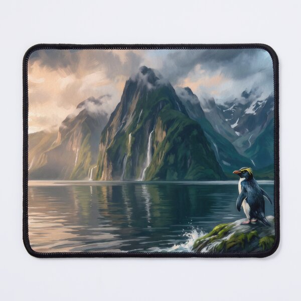 Item preview, Milford Sound New Zealand designed and sold by RedPeaStudio.