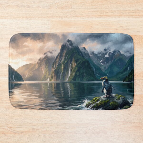 Item preview, Milford Sound New Zealand designed and sold by RedPeaStudio.