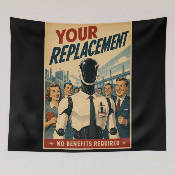 Item preview, Ai Technology Futuristic Robot Tech Graphic designed and sold by TEEJAMBOREE.