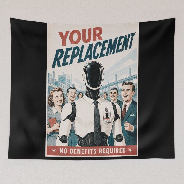 Item preview, Ai Technology Futuristic Robot Tech Graphic designed and sold by TEEJAMBOREE.