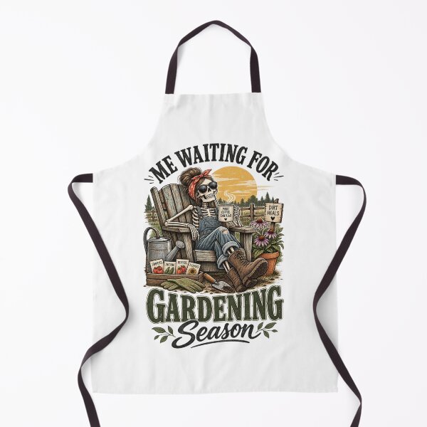 Item preview, Me Waiting for Gardening Season – Funny Gardener, Garden Lover & Plant Mom Design designed and sold by InkBarn.