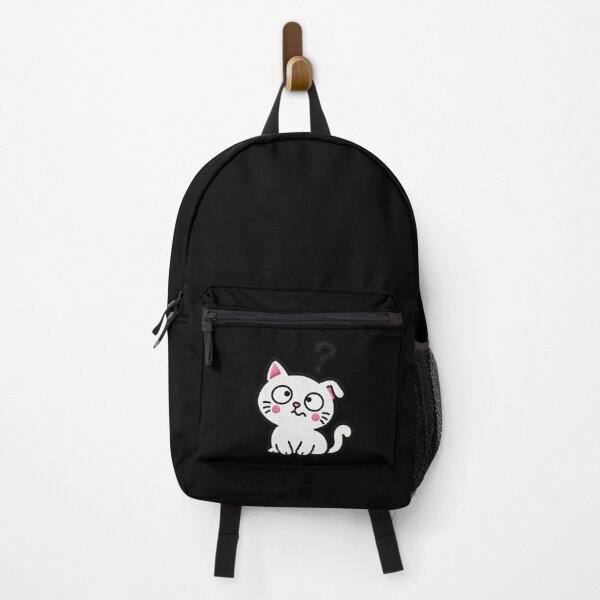Item preview, Funny Confused Cat Kawaii Embroidery Patch designed and sold by ColorSplash123.