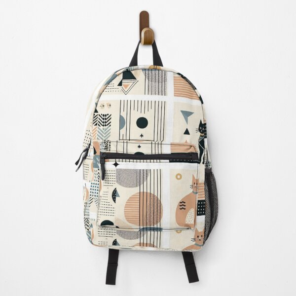 Item preview, Cats in Cubism - Modernist Pet Pattern designed and sold by JL Studio - Cozy Arts.