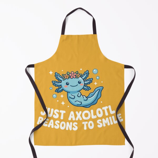 Item preview, Just Axolotl Reasons To Smile Cute Floral Amphibian designed and sold by Amir Faysal.