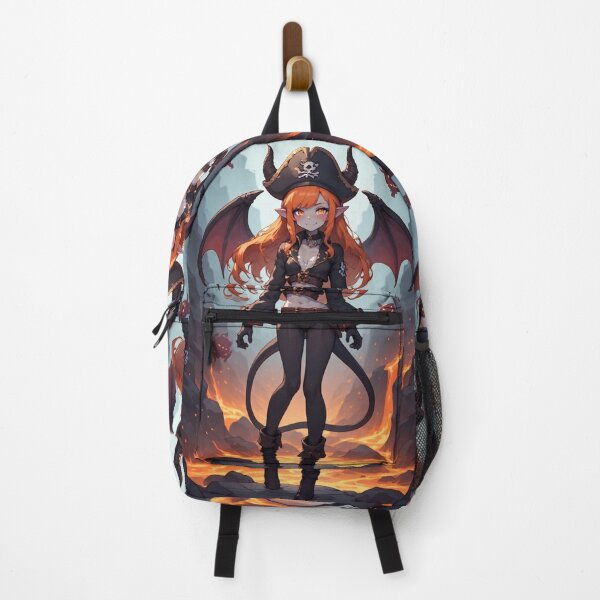 Item preview, Anime demon girl and lava monsters designed and sold by ArtsJulian.