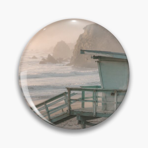 Item preview, California Foggy Coast Watercolor Landscape Coastal Wall Art designed and sold by TheSlowShore.
