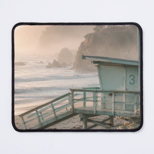 Item preview, California Foggy Coast Watercolor Landscape Coastal Wall Art designed and sold by TheSlowShore.