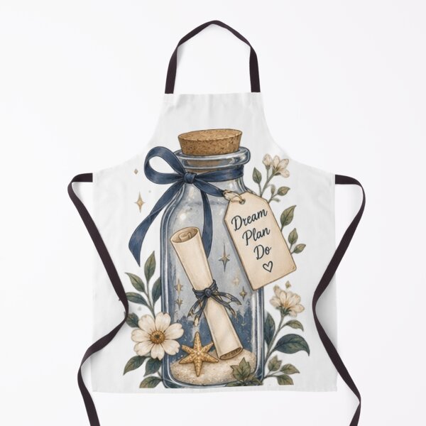 Item preview, Dream Plan Do in a Bottle – Aesthetic Motivational Floral Design designed and sold by MUSA'S.