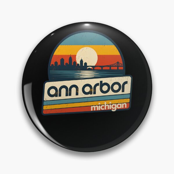 Item preview, Ann Arbor Michigan designed and sold by TypeRiotStudio.