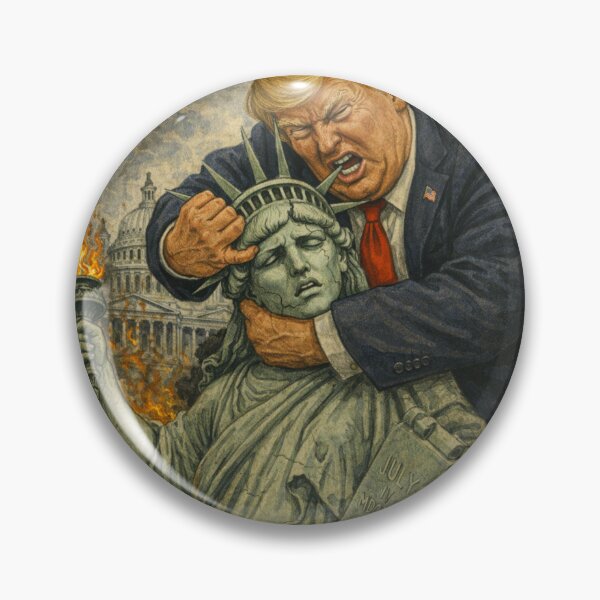 Item preview, Statue of Liberty Hated by Trump designed and sold by Kathleen M Bush.