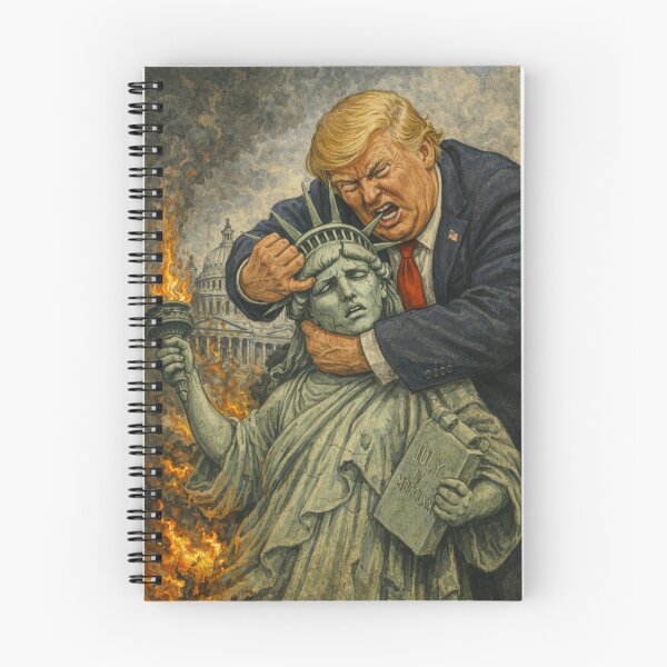 Item preview, Statue of Liberty Hated by Trump designed and sold by Kathleen M Bush.