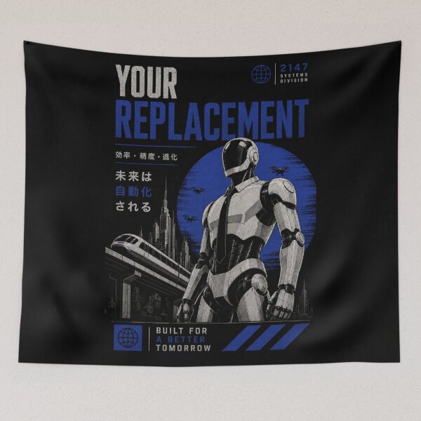 Item preview, Ai Technology Futuristic Robot Tech Graphic designed and sold by TEEJAMBOREE.