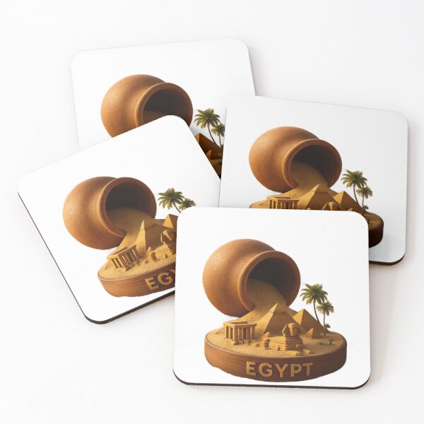 Item preview, Egypt Travel – Pyramids & Sphinx Desert Sunset designed and sold by 4U---Store.