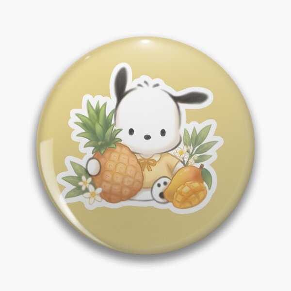 Item preview, Kawaii Pochacco Summer Vibes | Pineapple & Mango designed and sold by CyberCreatives.