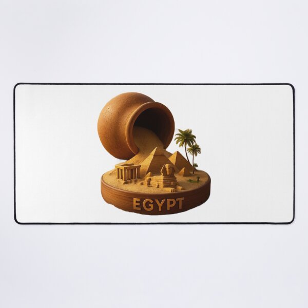 Item preview, Egypt Travel – Pyramids & Sphinx Desert Sunset designed and sold by 4U---Store.
